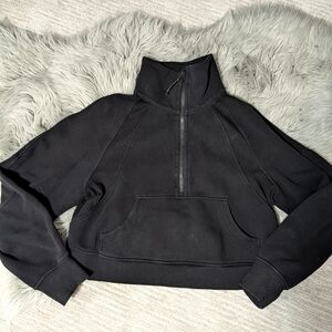 lululemon cropped scuba hoodie